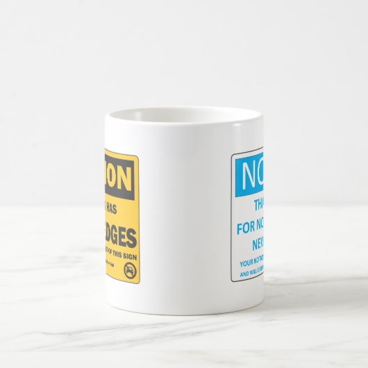 Mok waarschuwing (Center)