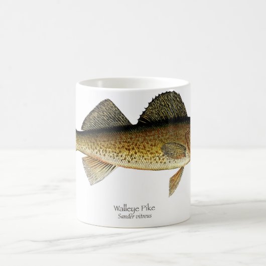 Mok "Walleye Pike Fish Coffee" (Center)