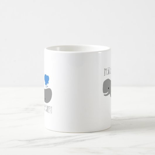 Mok walvis, ik ben zo blij dat ik de walvisbeker k (Center)