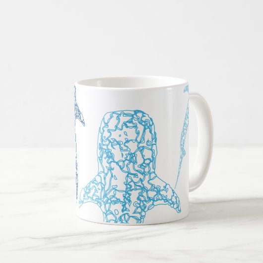 Mok walvishaai. (Voorkant rechts)