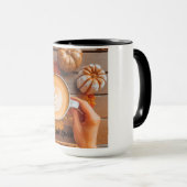 Mok, warme chocolademelk mok (Voorkant rechts)