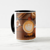 Mok, warme chocolademelk mok (Voorkant links)