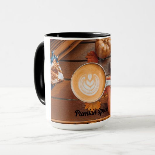 Mok, warme chocolademelk mok (Voorkant links)