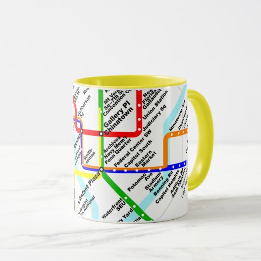 mok Washington-metro (Voorkant rechts)