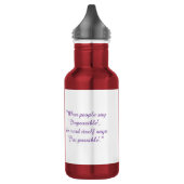 Mok waterfles (Links)