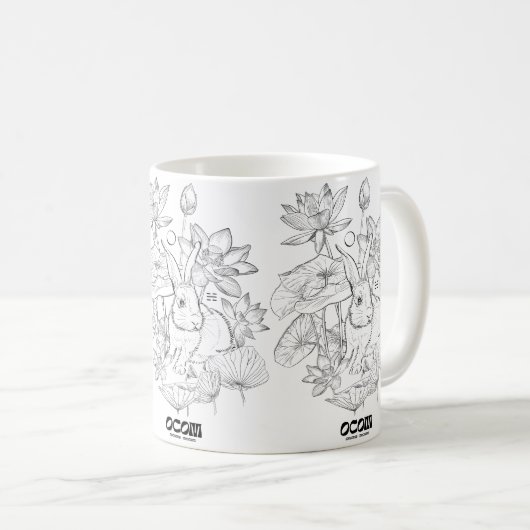 Mok waterkonijn - Haley Bott Design (Voorkant rechts)