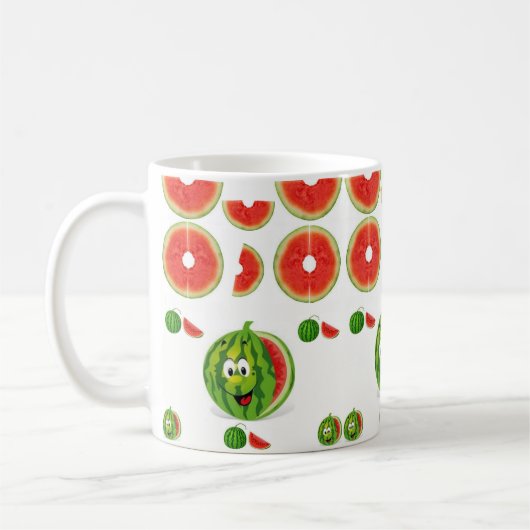 Mok watermeloenen (Links)