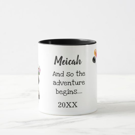 Mok waterverf Afstuderen Geraad en Pet meisjes (Midden)