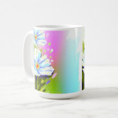 Mok waterverf bloemen (Voorkant links)