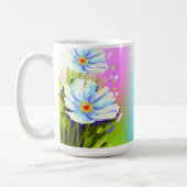 Mok waterverf bloemen (Links)