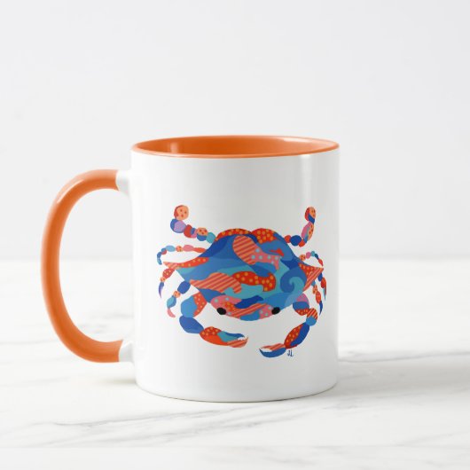 Mok Waterverf Crab Multicolor (Links)