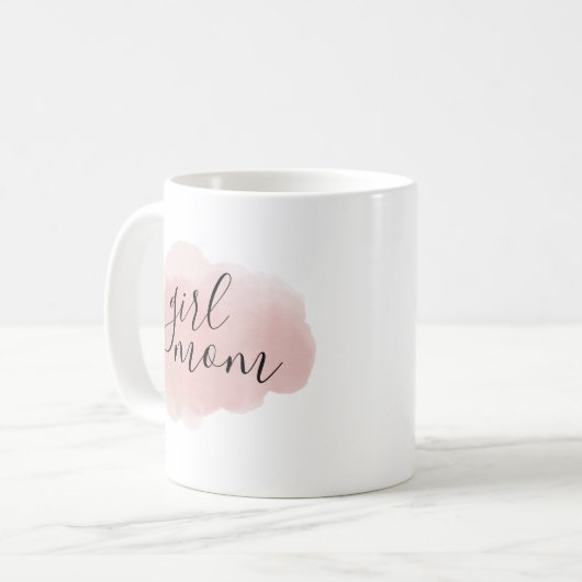 Mok Waterverf Girl Mam (Voorkant links)