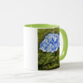 Mok Waterverf Hydrangea (Voorkant rechts)