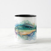 Mok - Waterverf Serie: Bass (Midden)