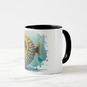 Mok - Waterverf Serie: Blowfish (Voorkant rechts)