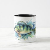 Mok - Waterverf Serie: Perch (Midden)