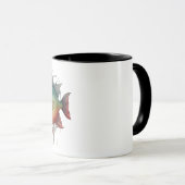 Mok - Waterverf Serie: Piranha (Voorkant rechts)