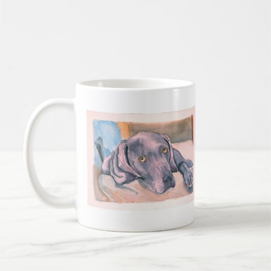 Mok Weimaraner (Links)