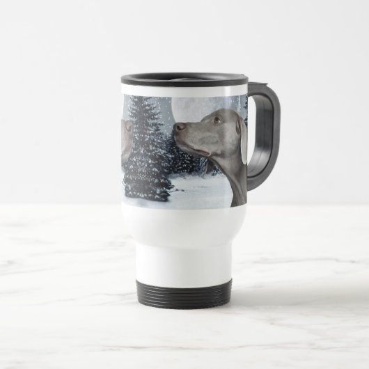 Mok Weimaraner (Voorkant rechts)