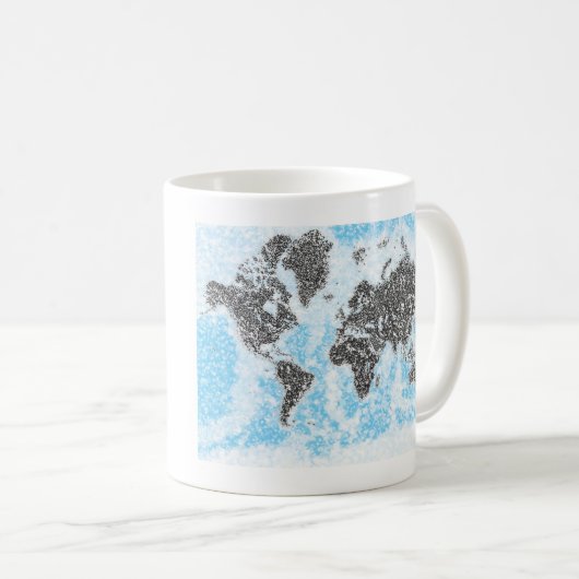 Mok wereldkaart (Voorkant rechts)