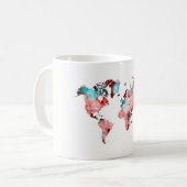 mok wereldkaart (Voorkant links)