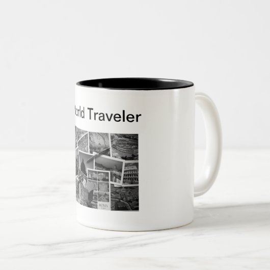 Mok wereldreiziger (Voorkant rechts)