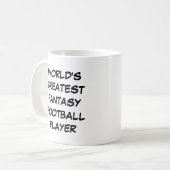 mok 'Wereldste Fantasy Football Player' (Voorkant links)
