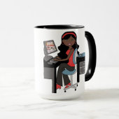 Mok werkdame (Voorkant rechts)