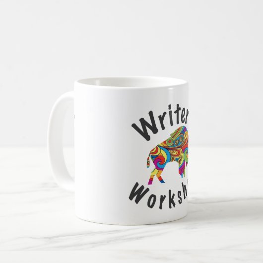 Mok werkplaats schrijver (Voorkant links)