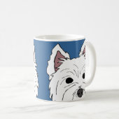 Mok Westie Face (Voorkant rechts)