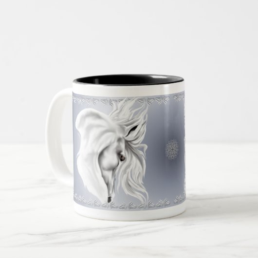 Mok White Horse Head (Voorkant links)