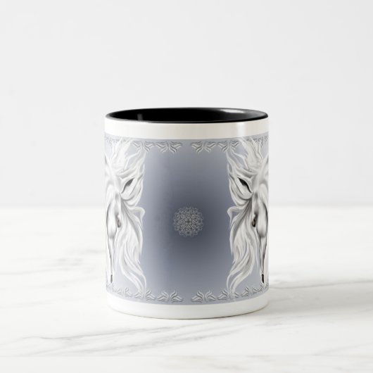 Mok White Horse Head (Center)