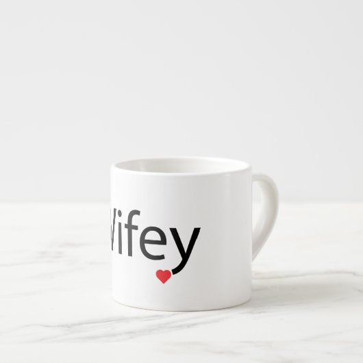 Mok Wifey - Espresso (Voorkant rechts)