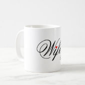 Mok Wifey Red Heart (Voorkant links)