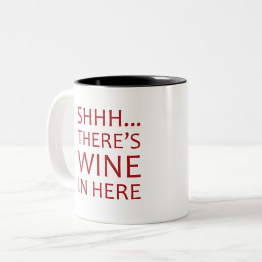 Mok wijn (Voorkant links)