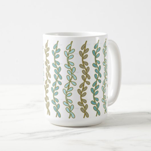 Mok wijn en leder (Voorkant rechts)