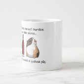 Mok wijn en parelwijn (Voorkant)