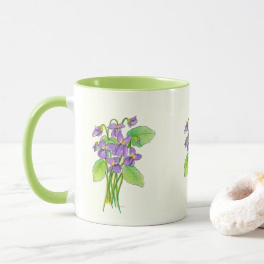 Mok Wild Violets (Met donut)