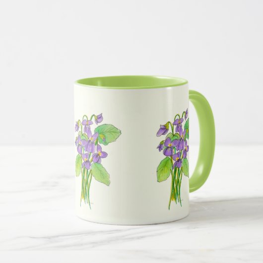 Mok Wild Violets (Voorkant rechts)