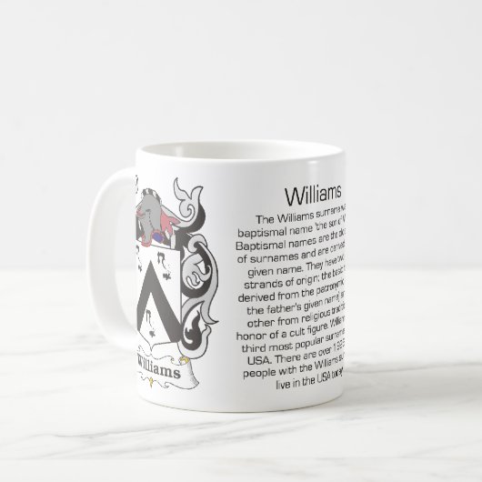 Mok Williams Family Crest (Voorkant links)