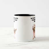 Mok WindyCity Black, 11 oz Two-Tone Coffee Mok (Center)