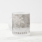 Mok winterbosbietenbril (Voorkant links)