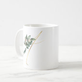 Mok winterfeestdagen initialen (Voorkant links)