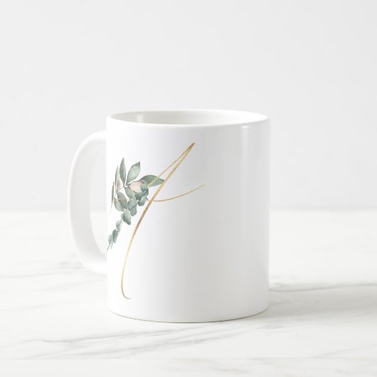 Mok winterfeestdagen initialen (Voorkant links)