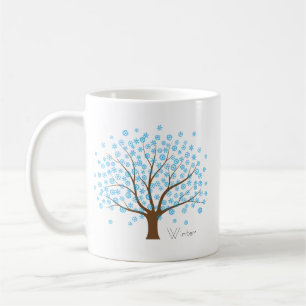 Mok wintersneeuwvlokbomen