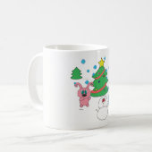 Mok Wintertijd met rollen (Voorkant links)