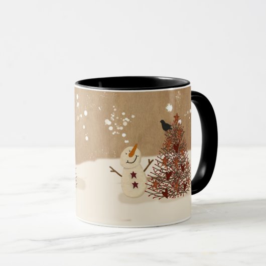 Mok winterveroudering (Voorkant rechts)