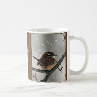 Mok wintervogels:  Carolina Wren