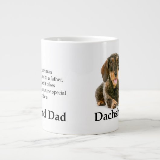 Mok Wirehaire Dachshund Dad Jumbo (Voorkant)