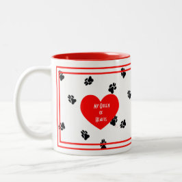 Mok Wirehaire Dachshund "Queen of Hearts"